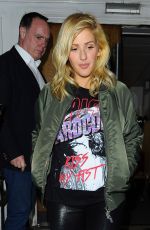 ELLIE GOULDING Leaves BBC Radio 1 Live Lounge in London 11/04/2015