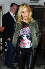 ELLIE GOULDING Leaves BBC Radio 1 Live Lounge in London 11/04/2015