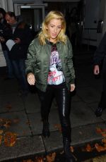 ELLIE GOULDING Leaves BBC Radio 1 Live Lounge in London 11/04/2015