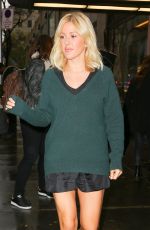 ELLIE GOULDING Leaves NBC Studios in New York 11/10/2015