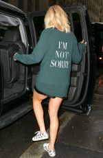 ELLIE GOULDING Leaves NBC Studios in New York 11/10/2015