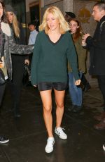 ELLIE GOULDING Leaves NBC Studios in New York 11/10/2015