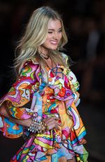 ELSA HOSK at Victoria’s Secret 2015 Fashion Show in New York 11/10/2015