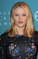 EMILIE DE RAVIN at Celebrity Tribute Program at 2015 Napa Valley Film Festival in Yountville 11/13/2015