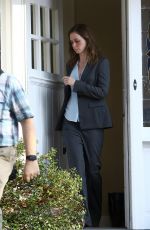 EMILY BLUNT on the Set of Girl on the Train in New York 11/06/2015