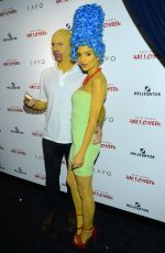 EMILY RATAJKOWSKI at Heidi Klum Halloween Party in New York 10/31/2015