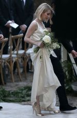 EMMA ROBERTS as a Bridesmaid at Kara Smith
