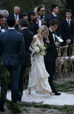 EMMA ROBERTS as a Bridesmaid at Kara Smith