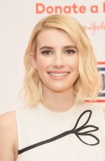 EMMA ROBERTS at Donate a Photo Holiday Kick-off Event in New York 11/24/2015