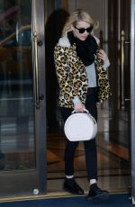 EMMA ROBERTS Leaves Ritz-Carlton in New York 11/24/2015