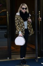 EMMA ROBERTS Leaves Ritz-Carlton in New York 11/24/2015