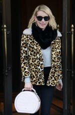 EMMA ROBERTS Leaves Ritz-Carlton in New York 11/24/2015