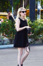 EMMA ROBERTS Out and About in Los Angeles 11/02/2015