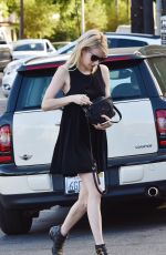 EMMA ROBERTS Out and About in Los Angeles 11/02/2015
