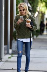 EMMA ROBERTS Out in Los Angeles 11/03/2015