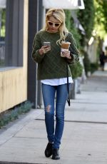 EMMA ROBERTS Out in Los Angeles 11/03/2015