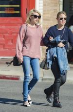 EMMA ROBERTS Out in Los Feliz 11/18/2015