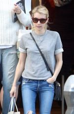 EMMA ROBERTS Out Shopping in Los Angeles 11/02/2015