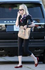 EMMA ROBERTS Out Shopping in West Hollywood 11/23/2015