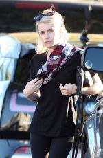 EMMA ROBERTS Out Shopping in West Hollywood 11/23/2015