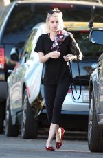 EMMA ROBERTS Out Shopping in West Hollywood 11/23/2015