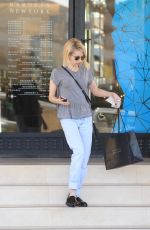 EMMA ROBERTS Shopping at Barney