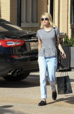 EMMA ROBERTS Shopping at Barney