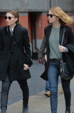 EMMA STONE and ROONEY MARA Out and About in New York 11/118/2015