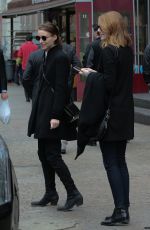 EMMA STONE and ROONEY MARA Out and About in New York 11/118/2015