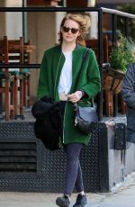 EMMA STONE Out and About in New York 11/14/2015