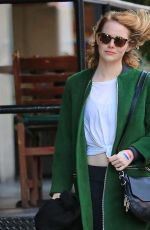 EMMA STONE Out and About in New York 11/14/2015