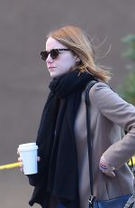 EMMA STONE Out and About in New York 11/15/2015