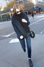 EMMA STONE Out and About in New York 11/23/2015