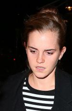 EMMA WATSON Leaves Lemonia Restaurant in London 11/11/2015