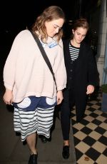 EMMA WATSON Leaves Lemonia Restaurant in London 11/11/2015