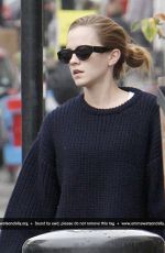 EMMA WATSON Out and About in London 11/03/2015