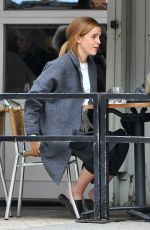 EMMA WATSON Out for Breakfast in New York 11/02/2015