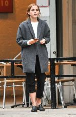 EMMA WATSON Out for Breakfast in New York 11/02/2015