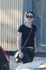 EMMY ROSSUM and Sam Esmail Out and About in Los Angeles 11/07/2015