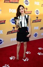 EMMY ROSSUM at All-star Dof Rescue Celebration in Santa Monica 11/21/2015
