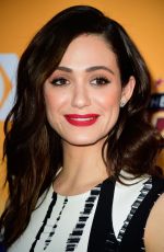 EMMY ROSSUM at All-star Dof Rescue Celebration in Santa Monica 11/21/2015