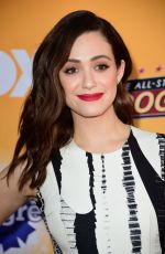 EMMY ROSSUM at All-star Dof Rescue Celebration in Santa Monica 11/21/2015