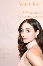 EMMY ROSSUM at Van Cleef & Arpels