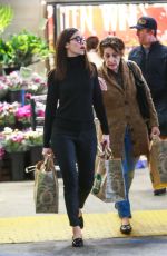 EMMY ROSSUM Out for Shopping in Los Angeles 11/25/2015