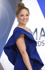 ERIKA CHRISTENSEN at 49th Annual CMA Awards in Nashville 11/04/2015