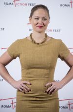 ERIKA CHRISTENSEN at 9th Roma Fiction Fest: Casual Photocall in Rome 11/13/2015