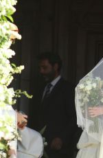 EVA GONZALEZ and Cayetano Rivera at Their Wedding at Mairena del Alcor in Sevilla 11/06/2015
