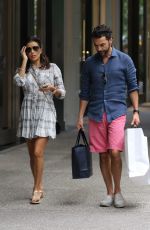 EVA LONGORIA Shopping at Bal Harbour 11/25/2015