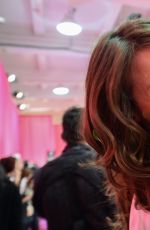 FLAVIA LUCINI at Victoria’s Secret 2015 Fashion Show Backstage 11/10/2015