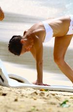 GABRIELLE ANWAR in Bikini at Sandy Lane Hotel in Barbados 11/10/2015